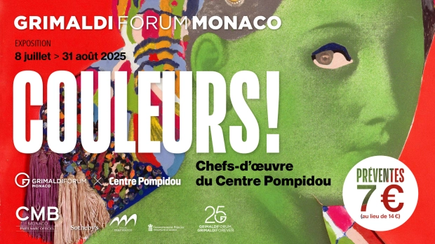 Exposition "Couleurs !" au Grimaldi Forum : derniers jours pour les préventes !
