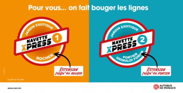 Changes on the Xpress bus routes